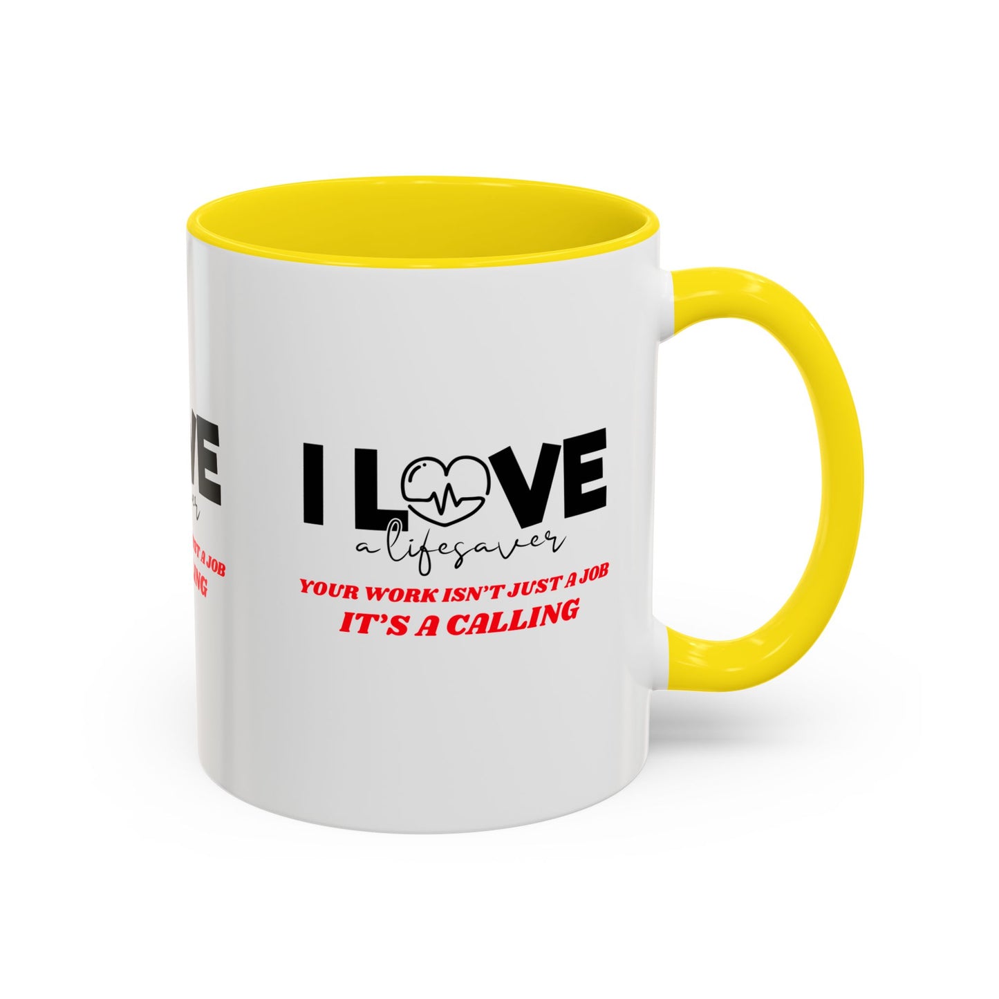 EMS Accent Coffee Mug – Your work isn’t just a job, it’s a calling