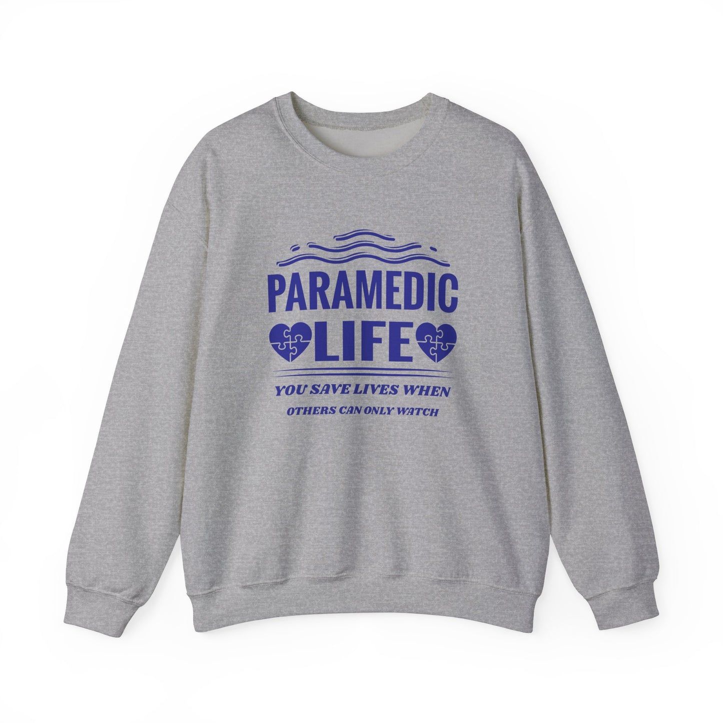 EMS Unisex Crewneck Sweatshirt – You save lives when others can only watch