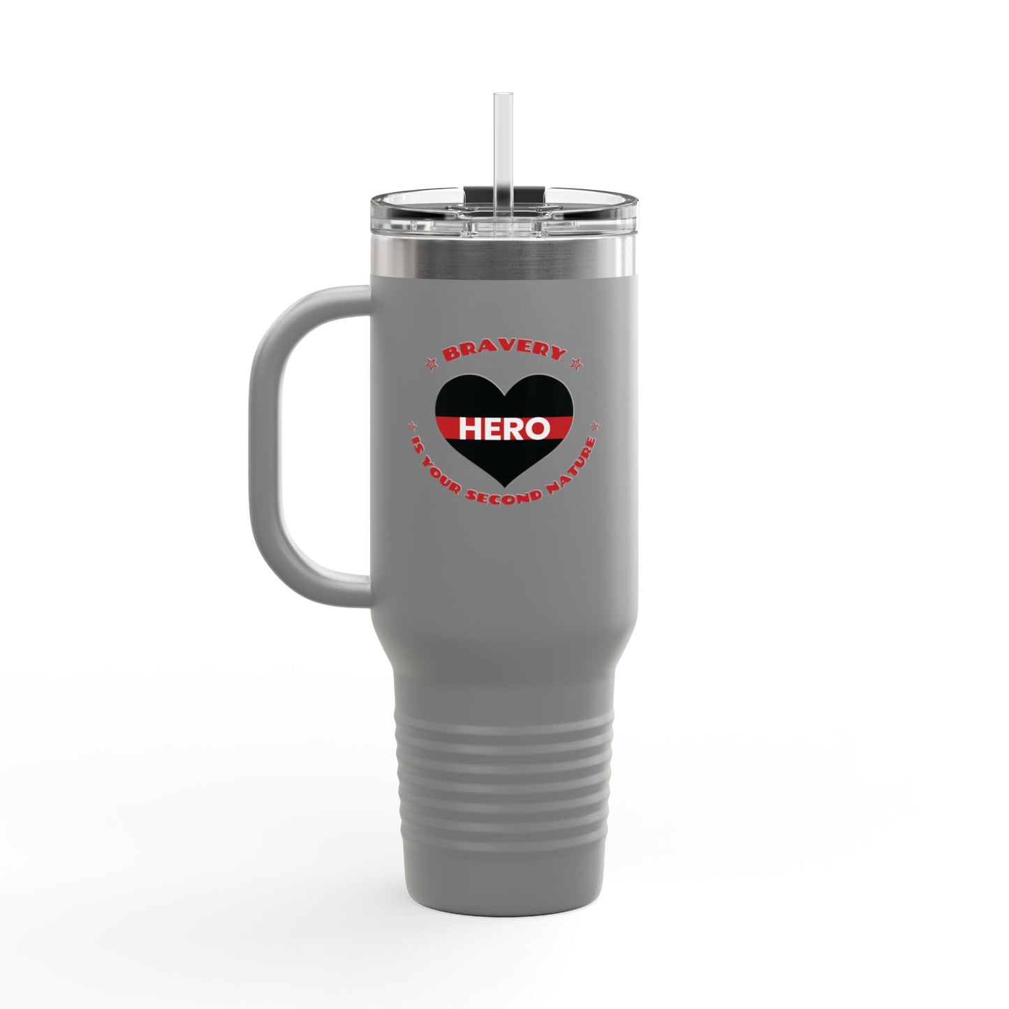 Firefighter Insulated Travel Mug, 40oz – Bravery is your second nature
