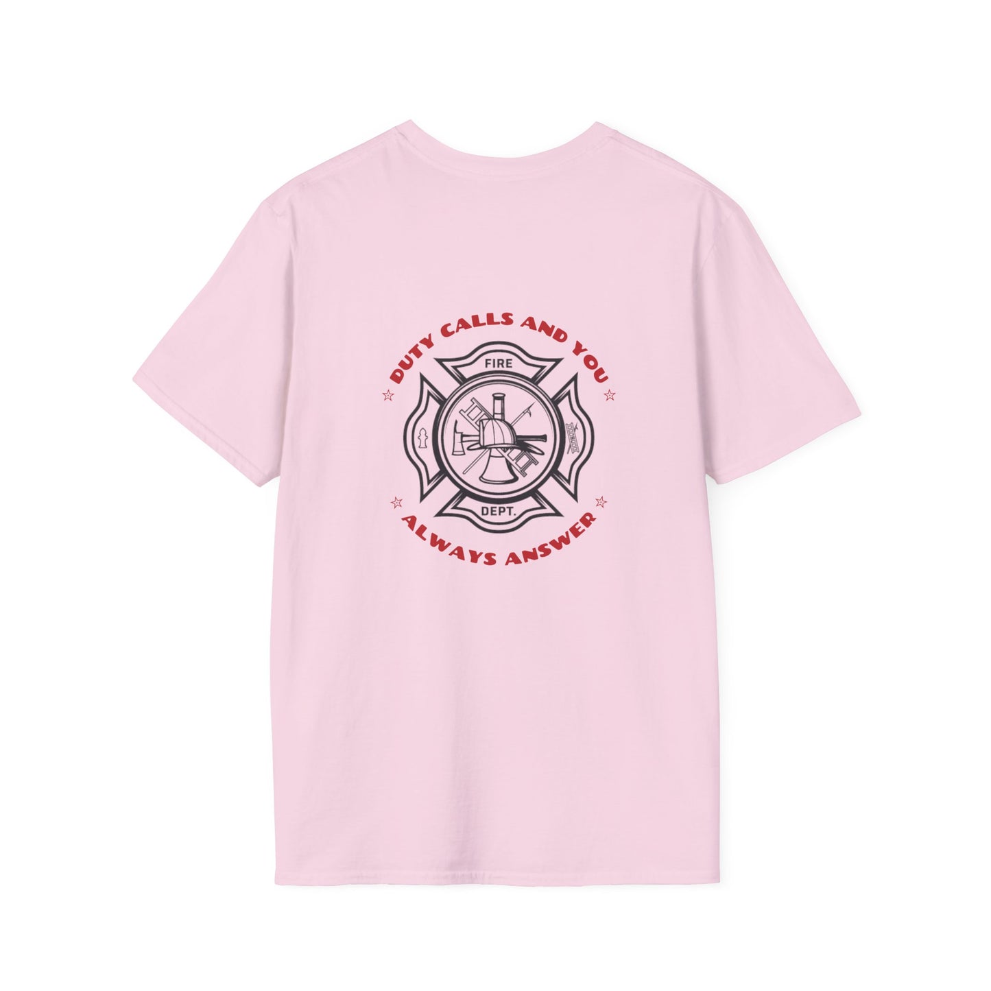 Firefighter Softstyle T-Shirt – Duty calls, and you always answer