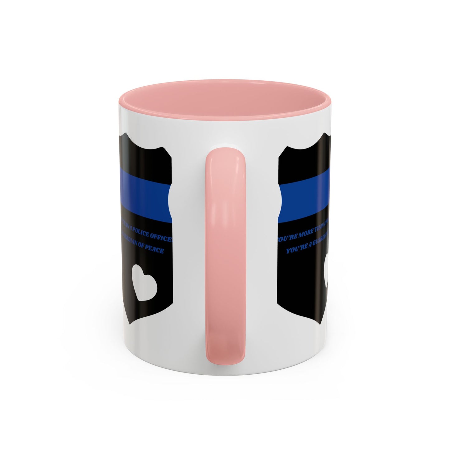 Police Accent Coffee Mug – You’re more than a police officer—you’re a guardian of peace