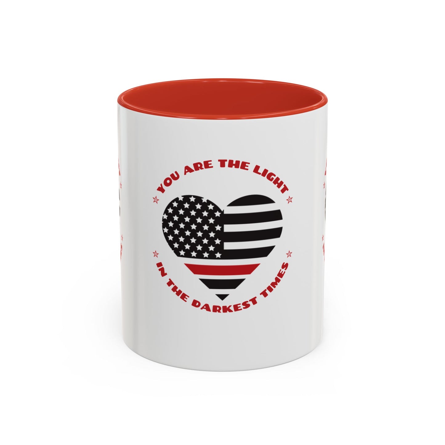 Firefighter Accent Coffee Mug – You are the light in the darkest times