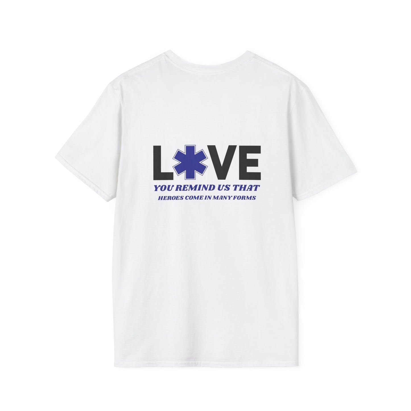 EMS Inspiration Softstyle T-Shirt – You remind us that heroes come in many forms