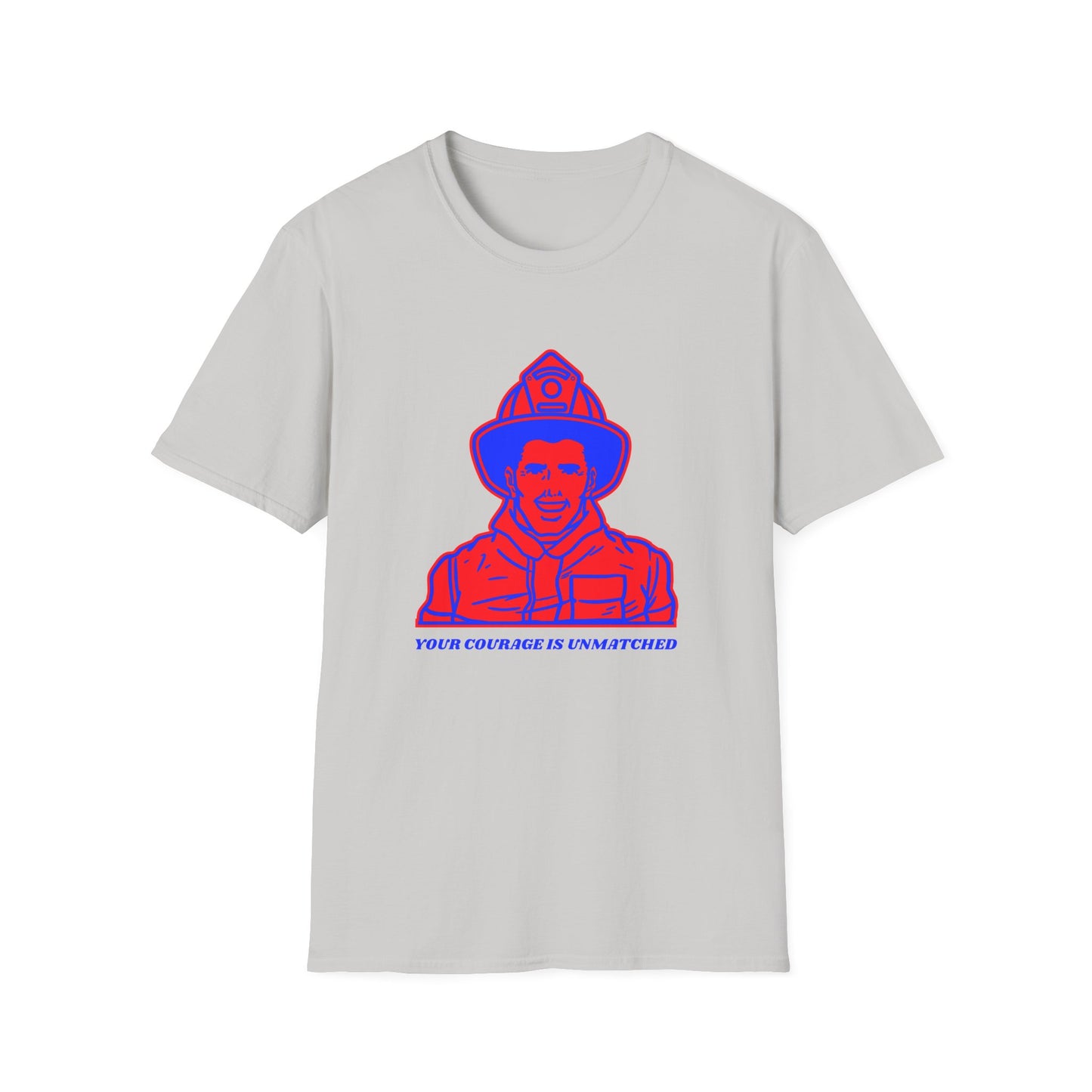 Firefighter Softstyle T-Shirt – Your courage is unmatched