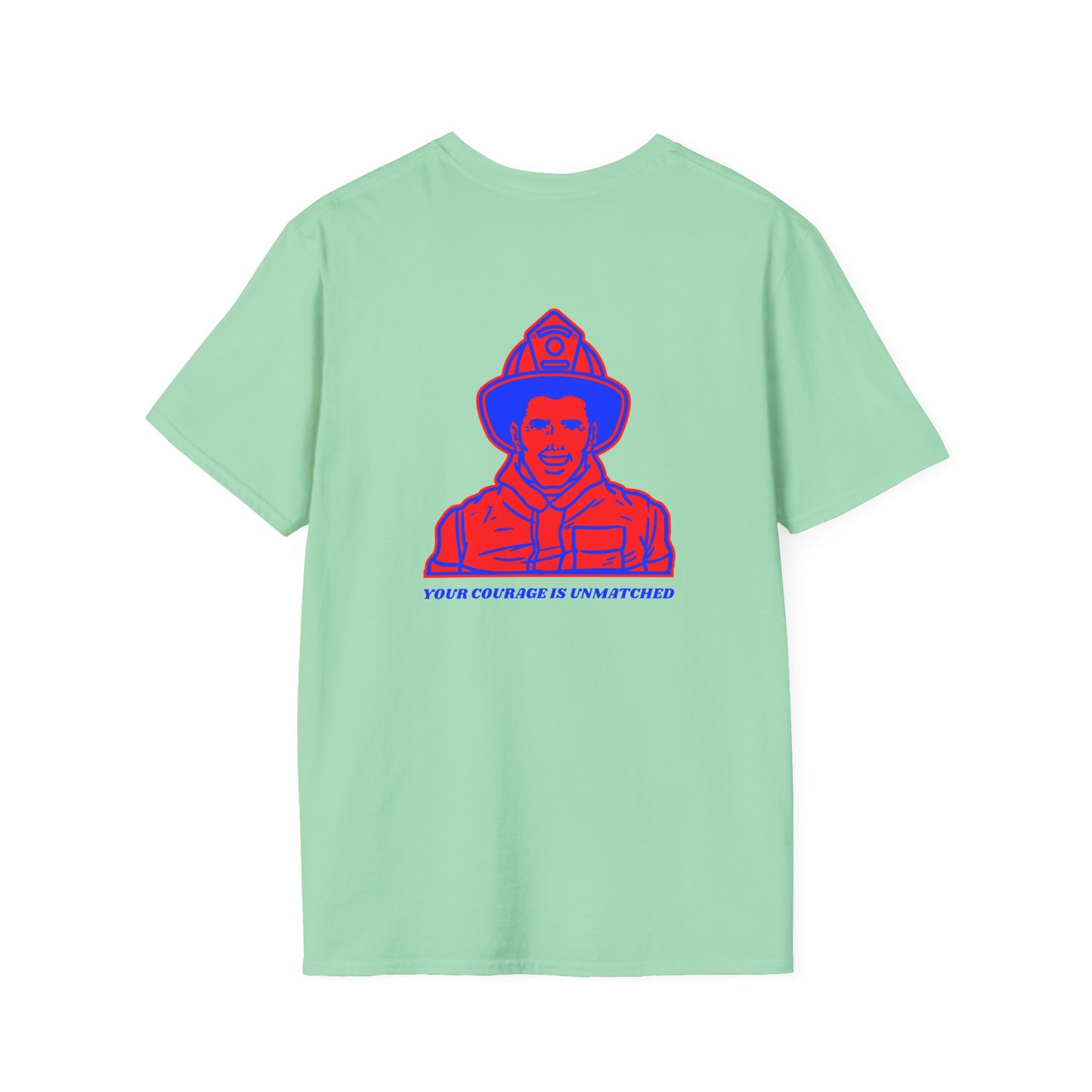 Firefighter Softstyle T-Shirt – Your courage is unmatched