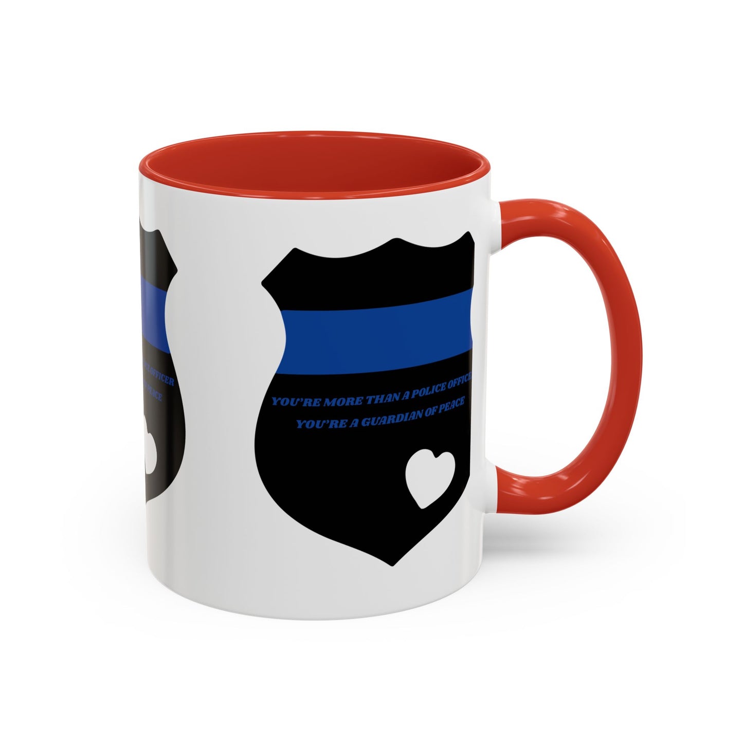 Police Accent Coffee Mug – You’re more than a police officer—you’re a guardian of peace