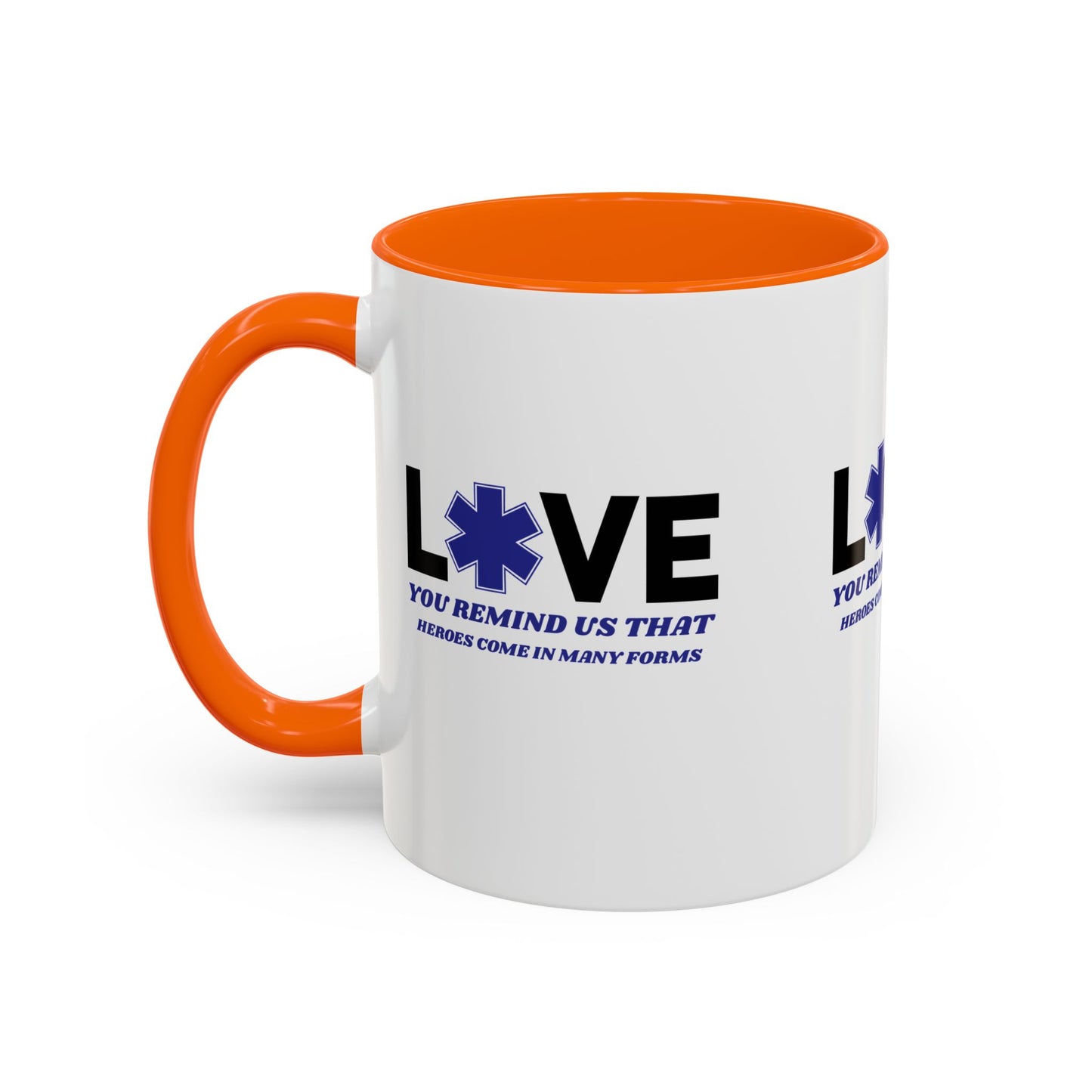 EMS Accent Coffee Mug – You remind us that heroes come in many forms