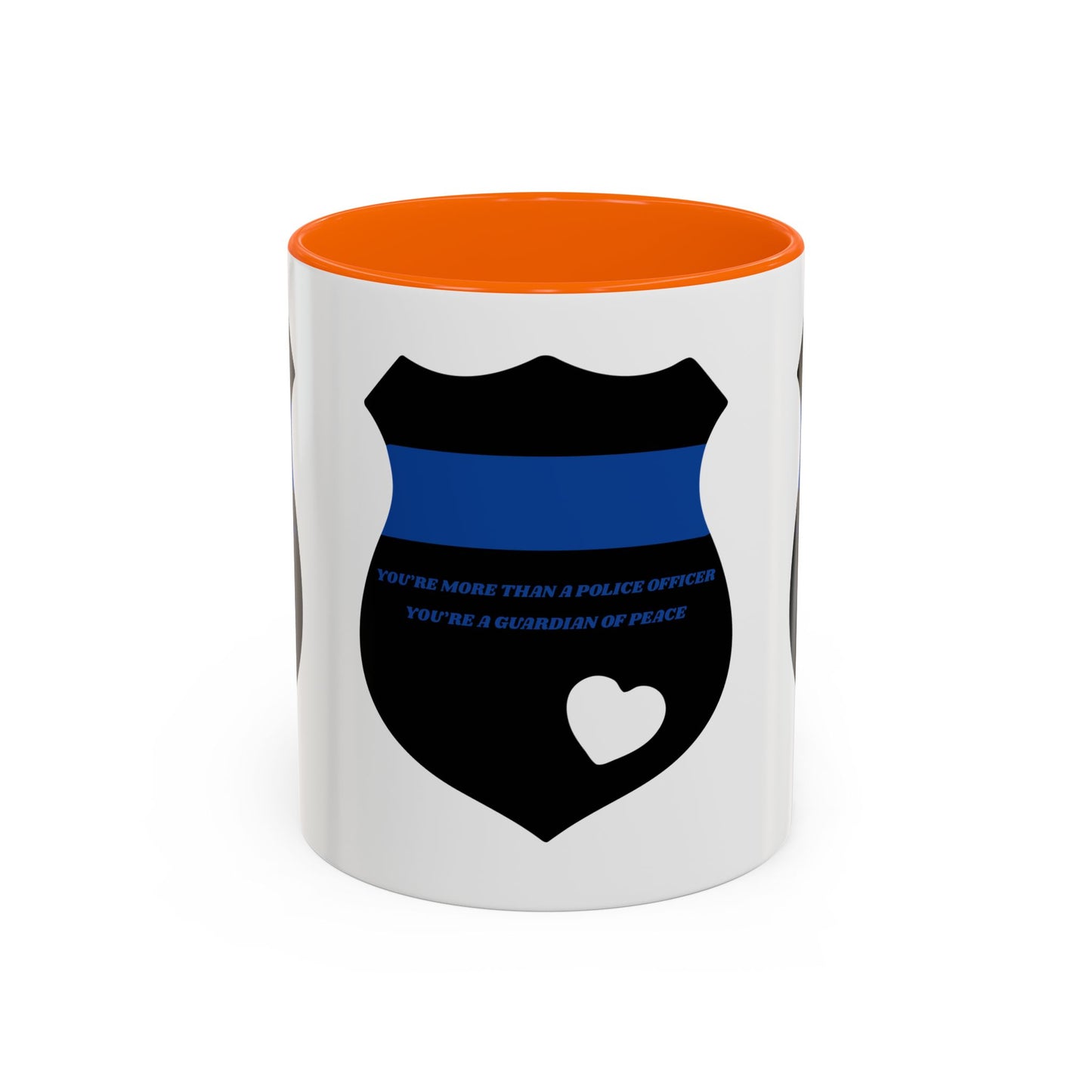 Police Accent Coffee Mug – You’re more than a police officer—you’re a guardian of peace