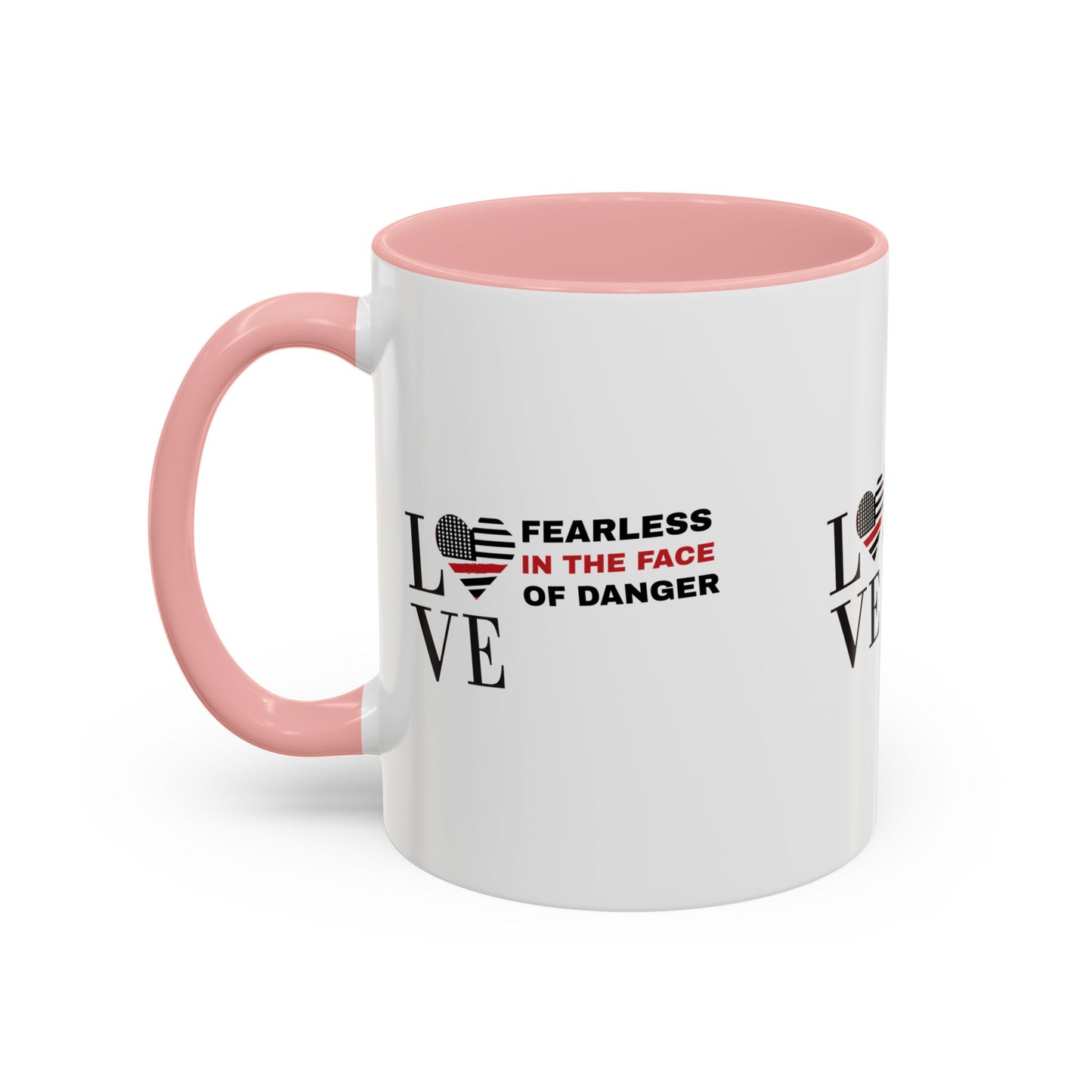 Firefighter Accent Coffee Mug – Fearless in the face of danger
