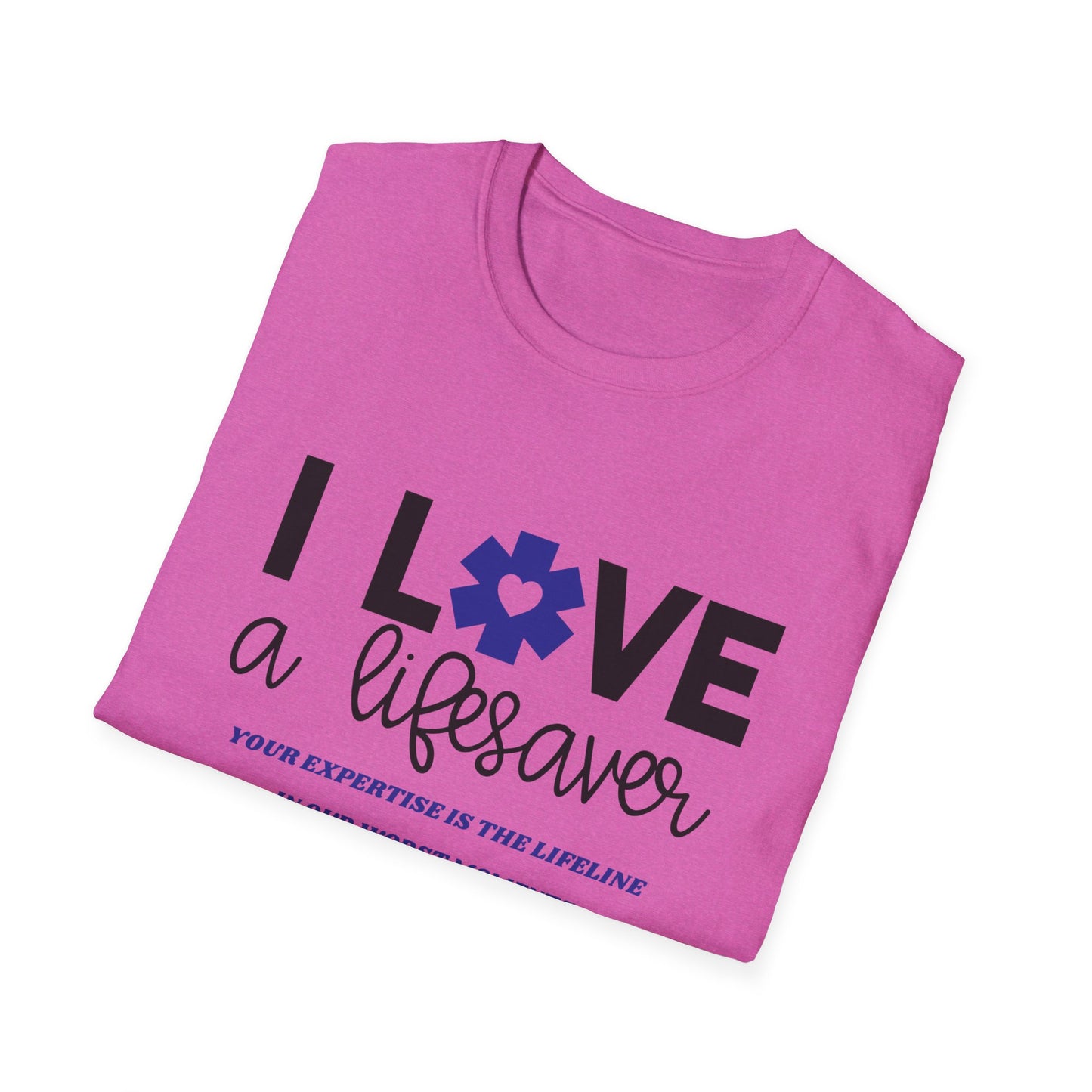 EMS Inspiration Softstyle T-Shirt – Your expertise is the lifeline in our worst moments