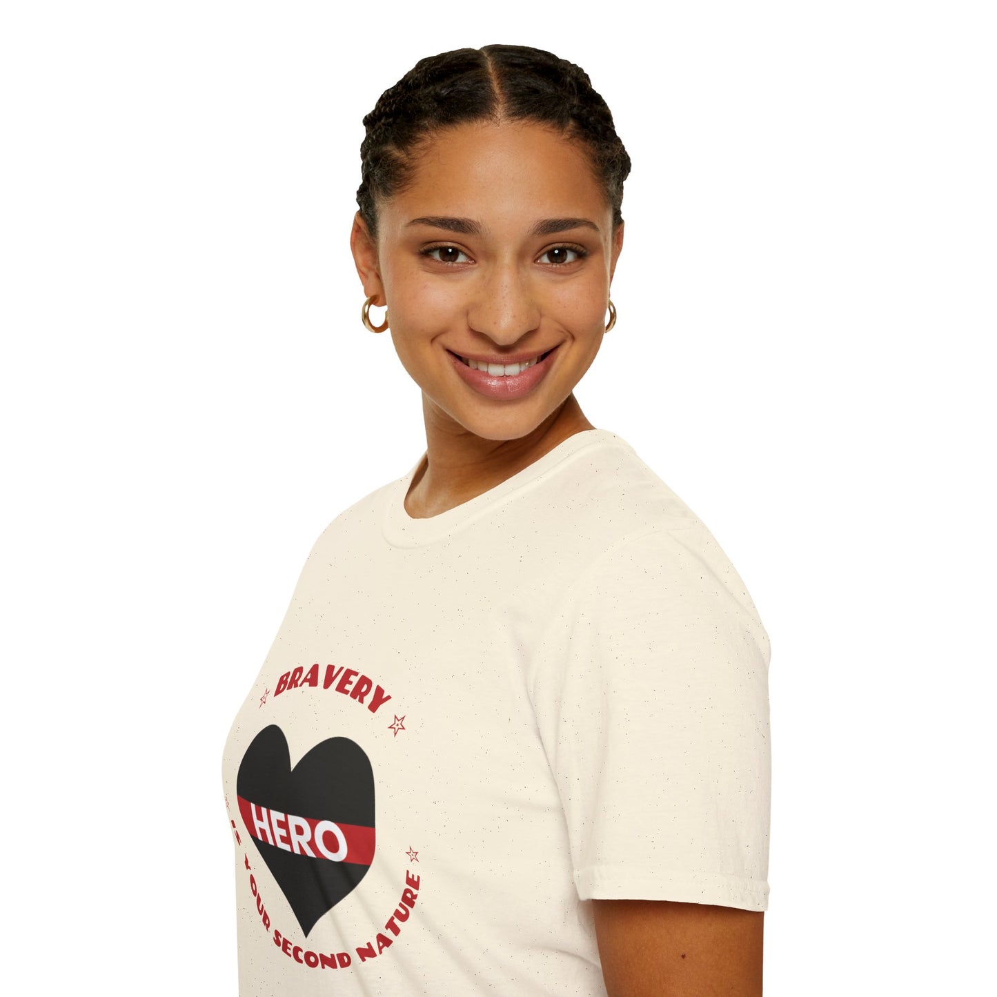 Firefighter Softstyle T-Shirt – Bravery is your second nature
