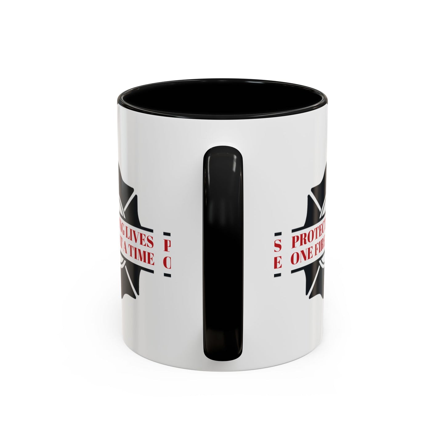 Firefighter Accent Coffee Mug – Protecting lives, one fire at a time