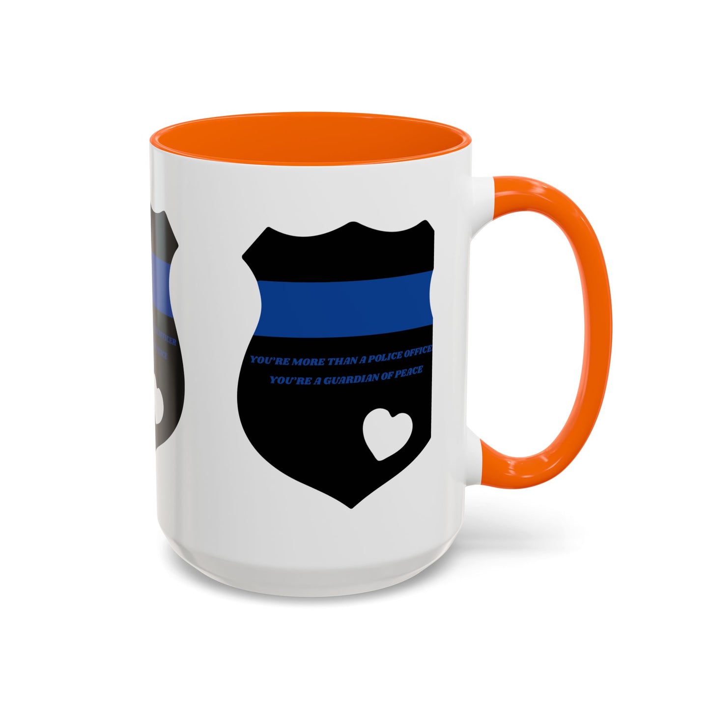 Police Accent Coffee Mug – You’re more than a police officer—you’re a guardian of peace