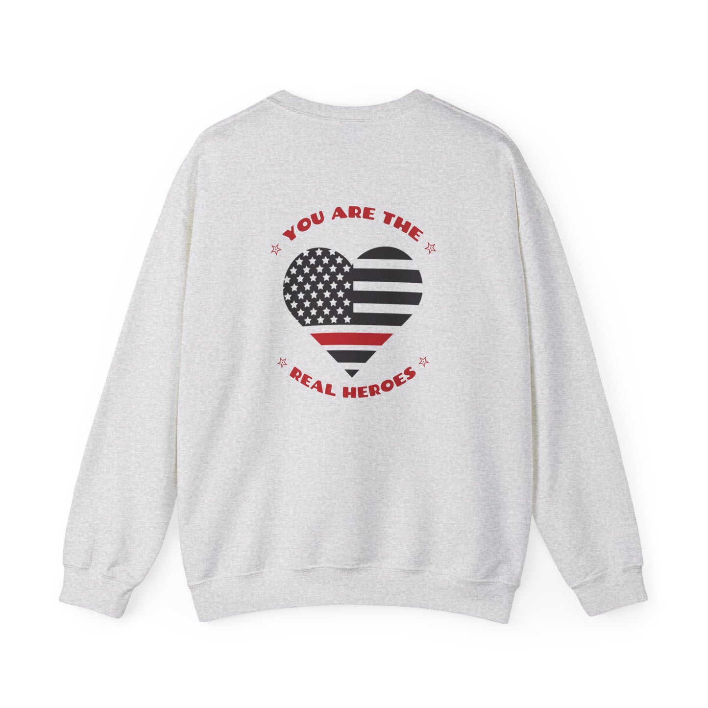 Firefighter Unisex Heavy Blend Crewneck Sweatshirt – You are the real heroes
