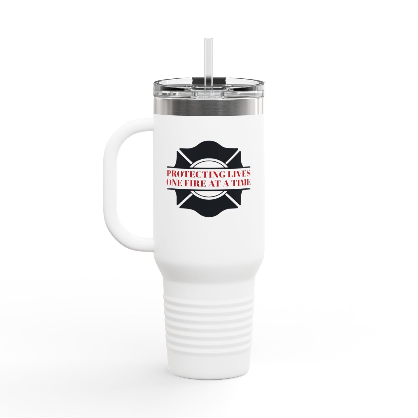 Firefighter Insulated Travel Mug, 40oz – Protecting lives, one fire at a time