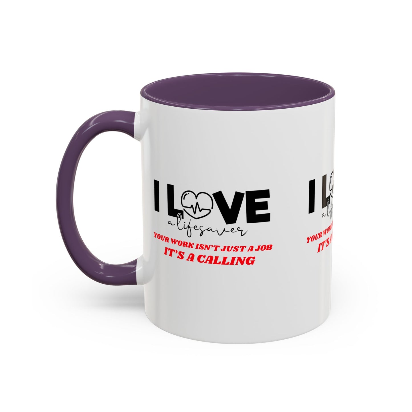 EMS Accent Coffee Mug – Your work isn’t just a job, it’s a calling