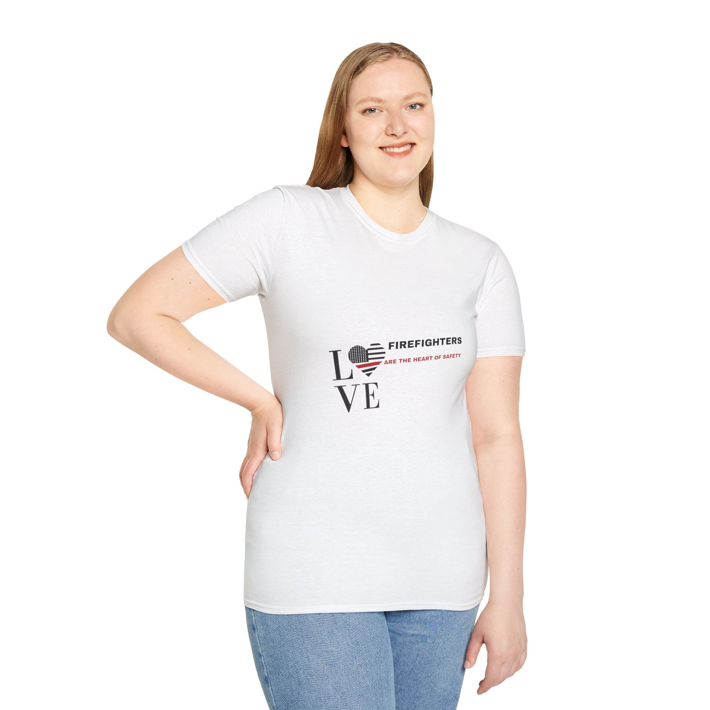 Firefighter Softstyle T-Shirt – Firefighters are the heart of safety