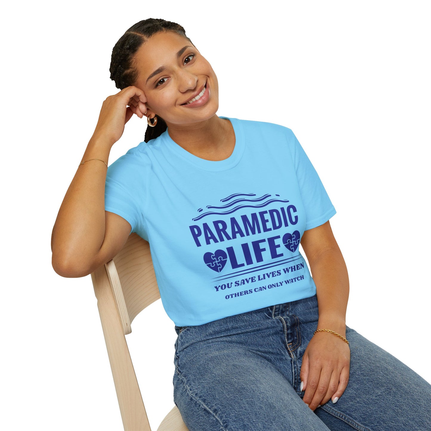 EMS Inspiration Softstyle T-Shirt – You save lives when others can only watch