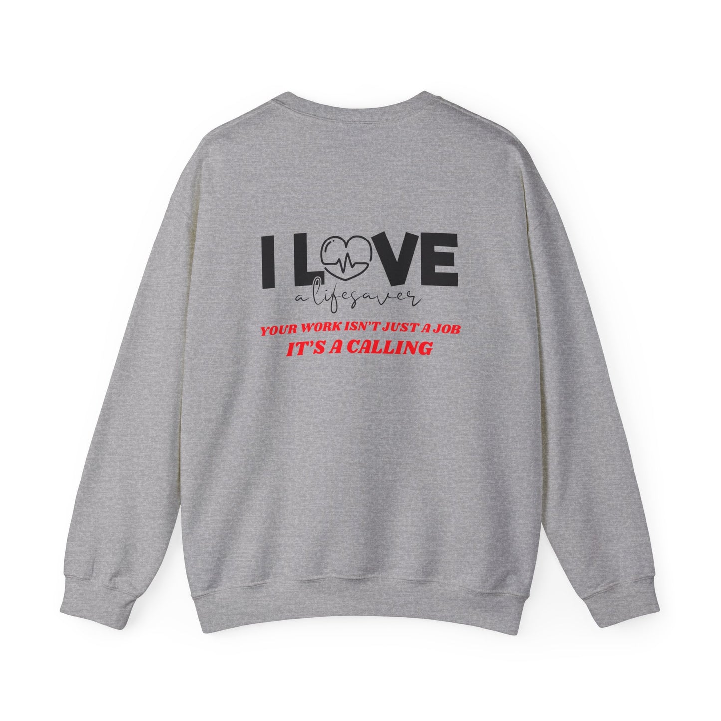 EMS Unisex Crewneck Sweatshirt – Your work isn’t just a job, it’s a calling