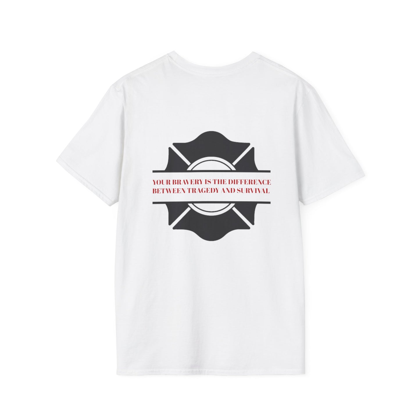 Firefighter Softstyle T-Shirt – Your bravery is the difference between tragedy and survival