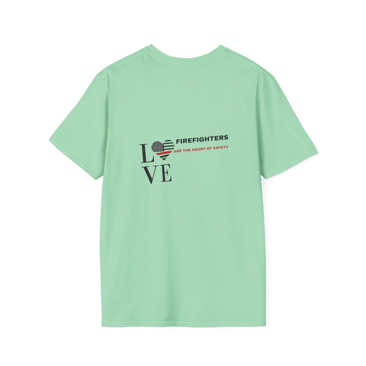 Firefighter Softstyle T-Shirt – Firefighters are the heart of safety