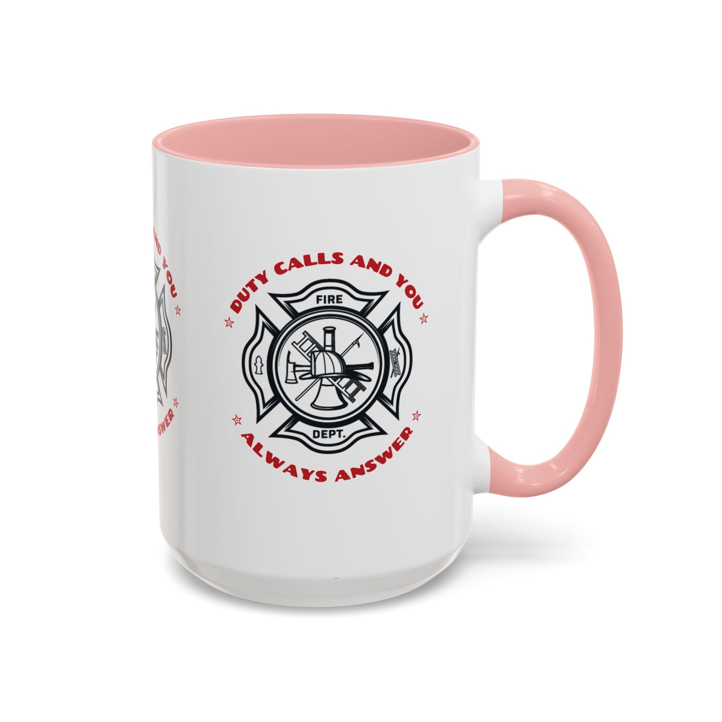 Firefighter Accent Coffee Mug – Duty calls, and you always answer
