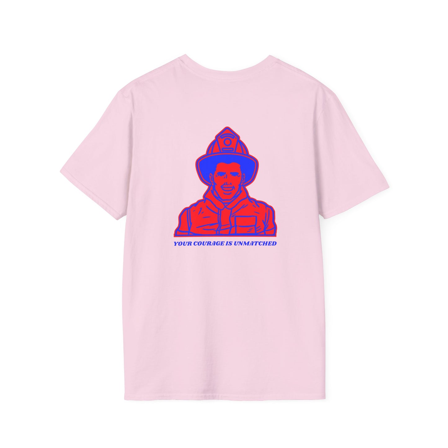 Firefighter Softstyle T-Shirt – Your courage is unmatched