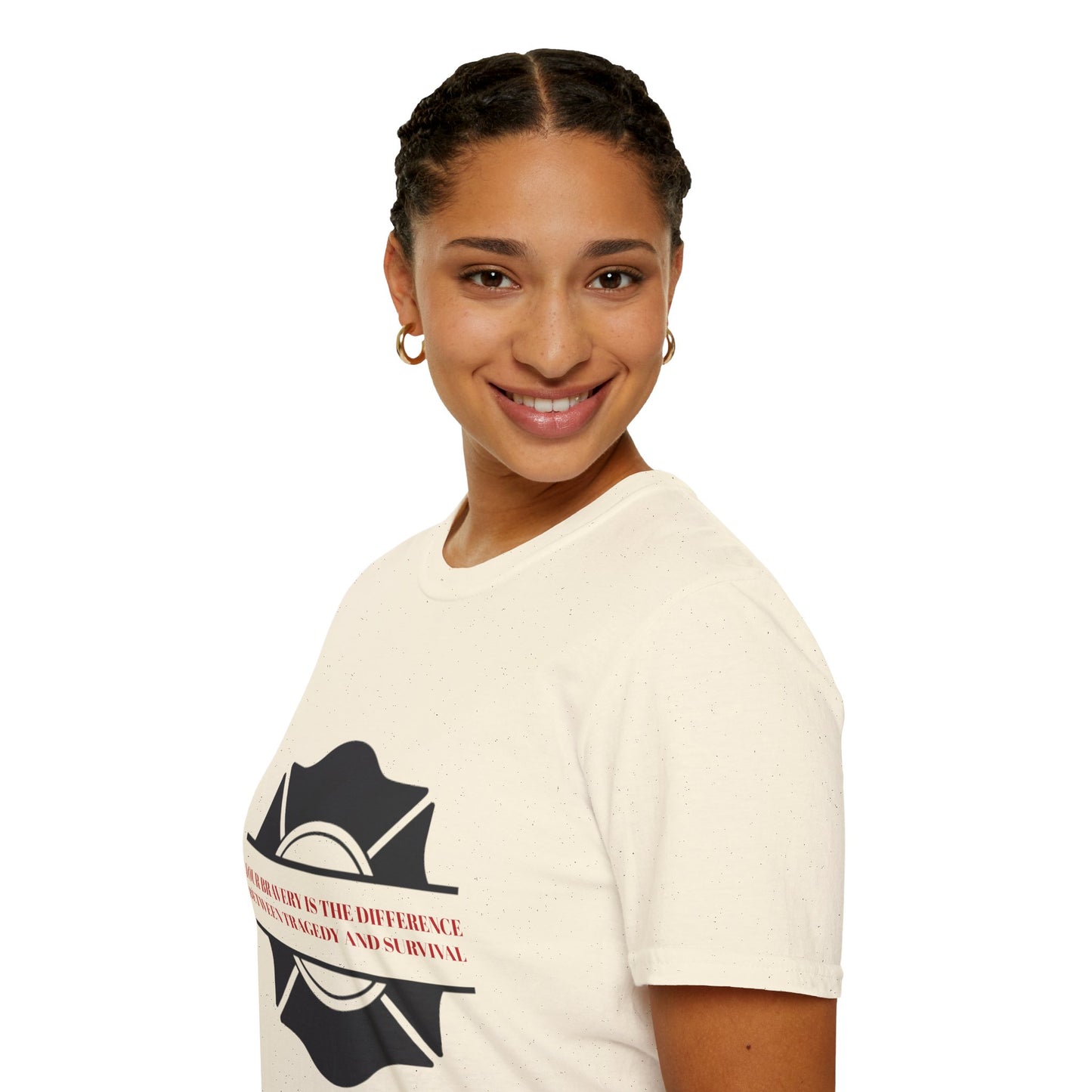 Firefighter Softstyle T-Shirt – Your bravery is the difference between tragedy and survival