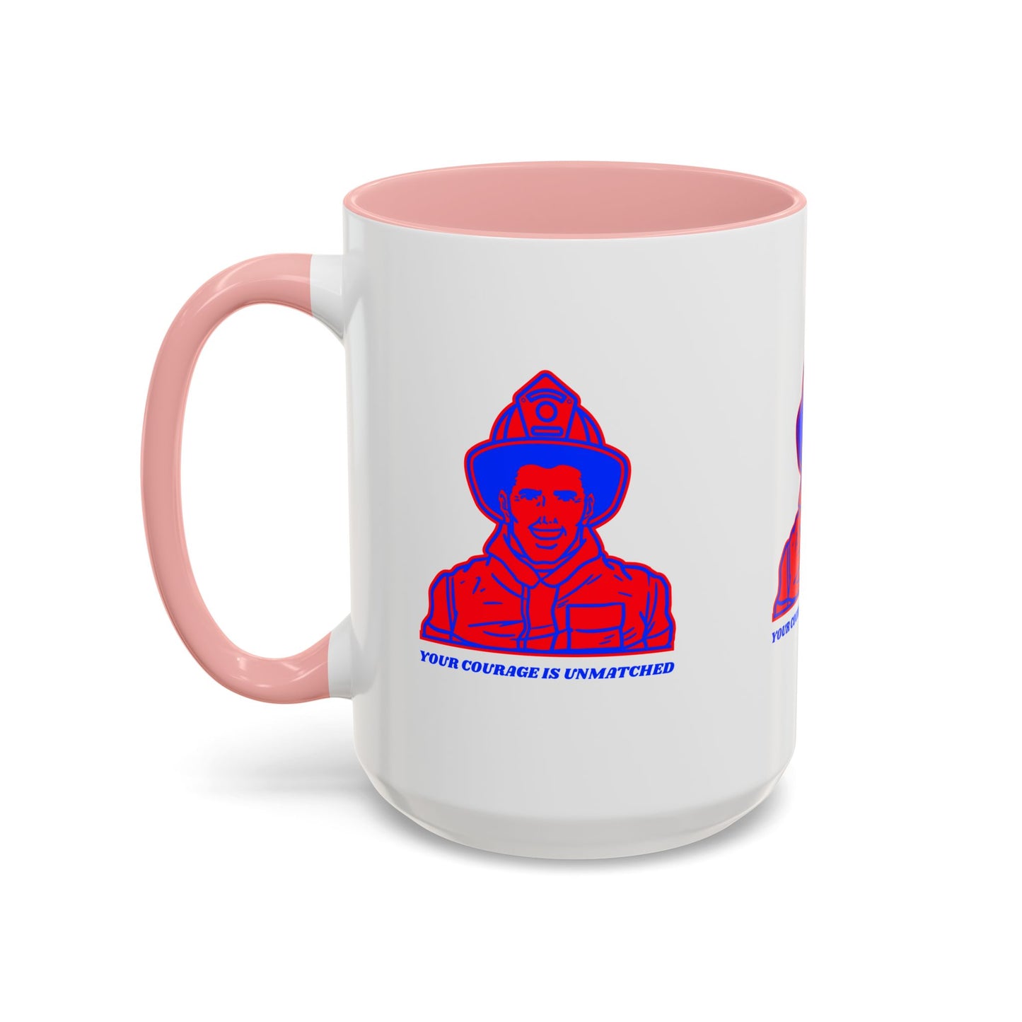 Firefighter Accent Coffee Mug – Your courage is unmatched