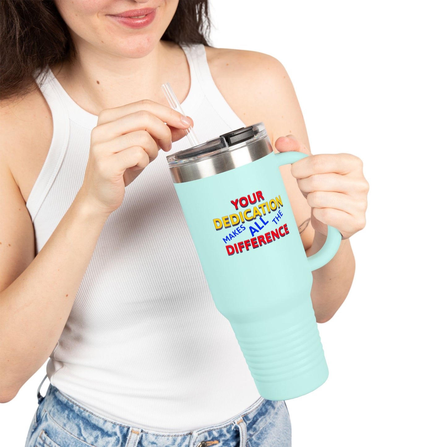 EMS Insulated Travel Mug, 40oz - Your dedication makes all the difference