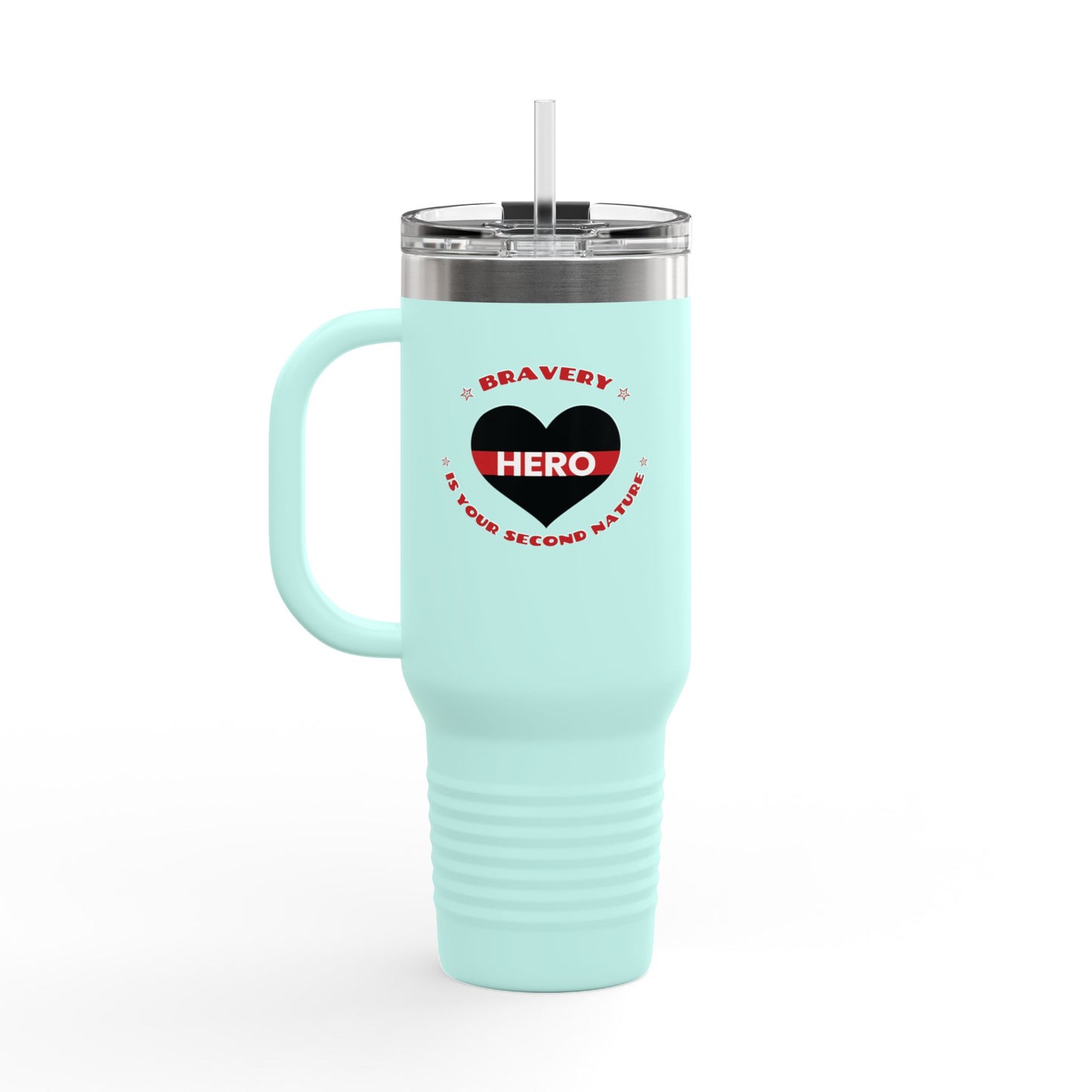 Firefighter Insulated Travel Mug, 40oz – Bravery is your second nature