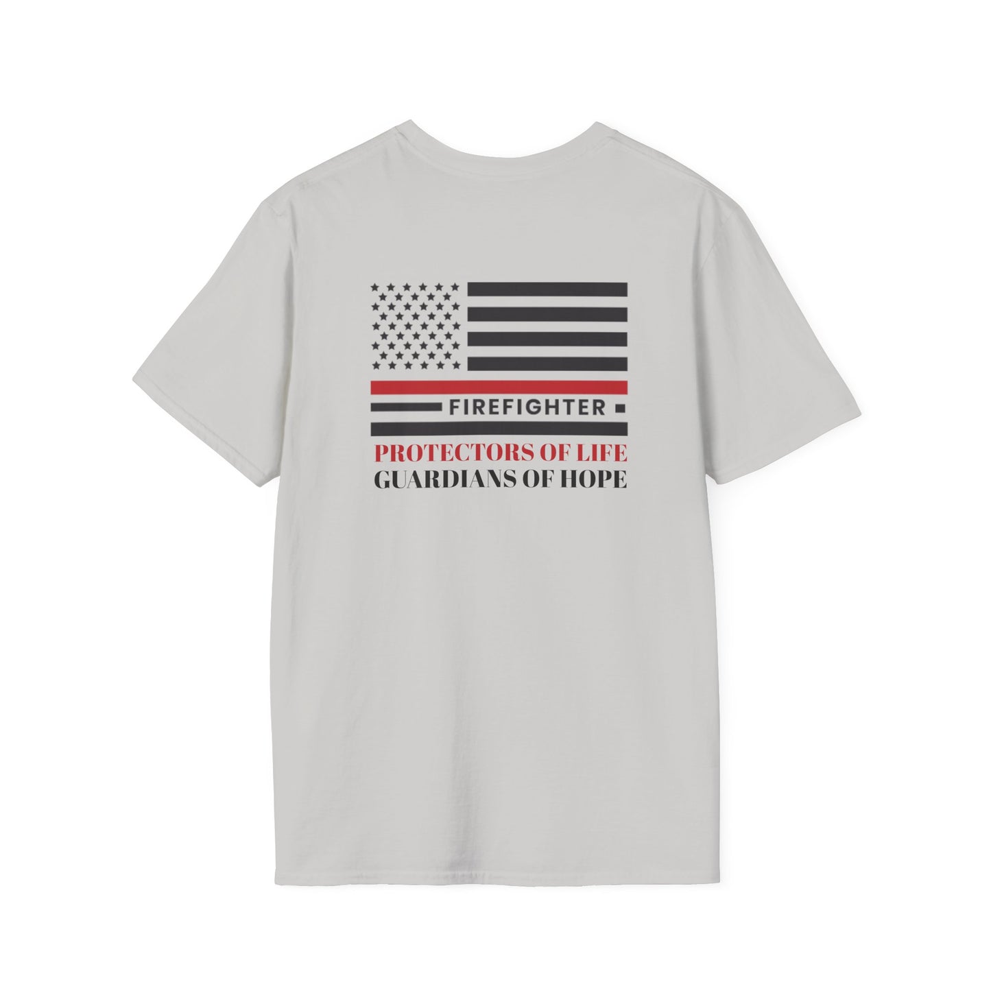 Firefighter Softstyle T-Shirt – Firefighters: Protectors of life, guardians of hope