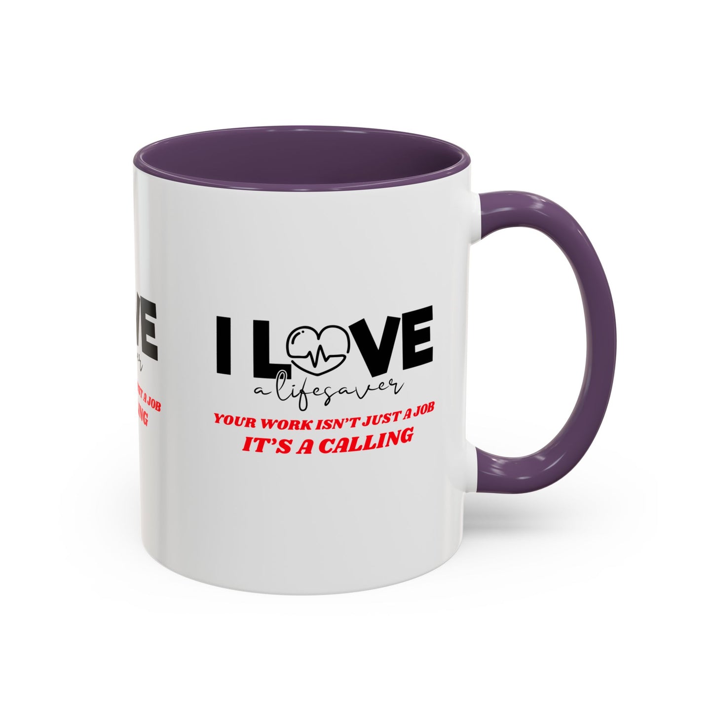 EMS Accent Coffee Mug – Your work isn’t just a job, it’s a calling