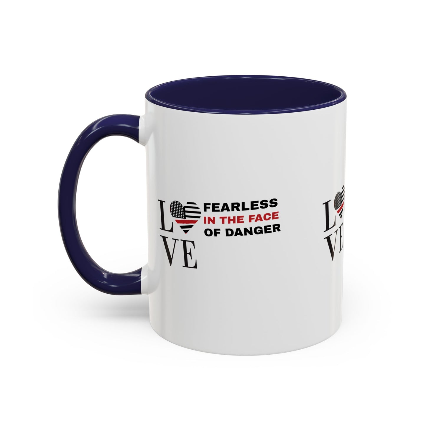 Firefighter Accent Coffee Mug – Fearless in the face of danger