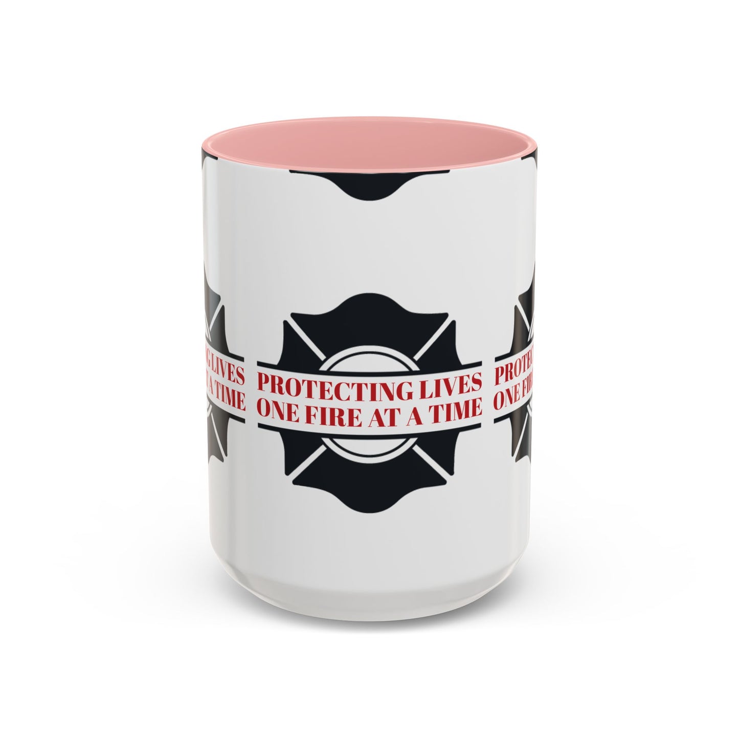 Firefighter Accent Coffee Mug – Protecting lives, one fire at a time