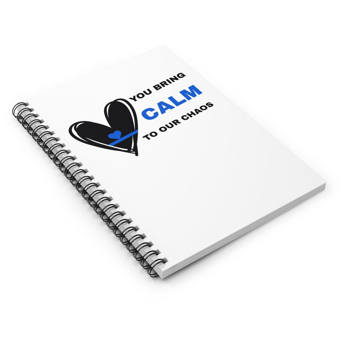 Police Spiral Notebook – You bring calm to our chaos