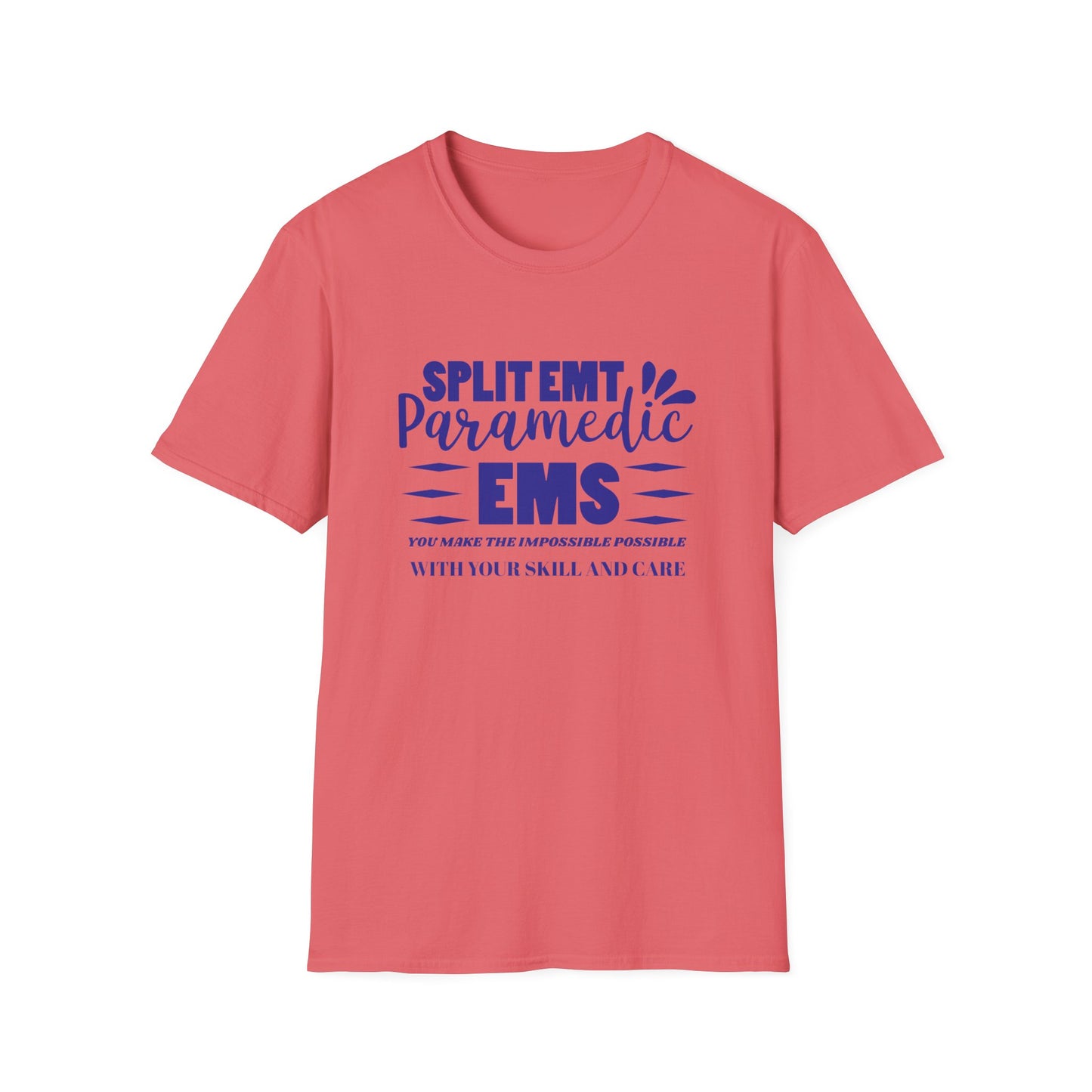 EMS Inspiration Softstyle T-Shirt – You make the impossible possible with your skill and care