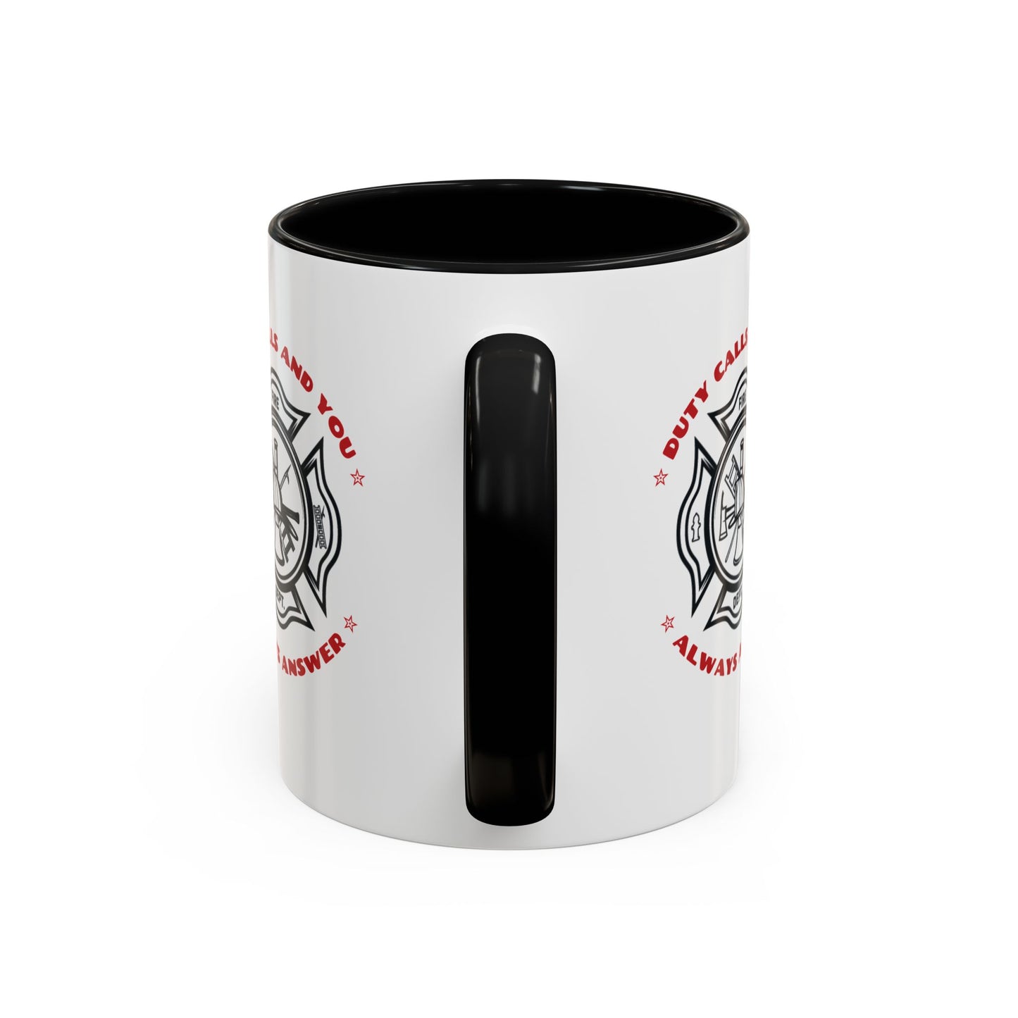 Firefighter Accent Coffee Mug – Duty calls, and you always answer