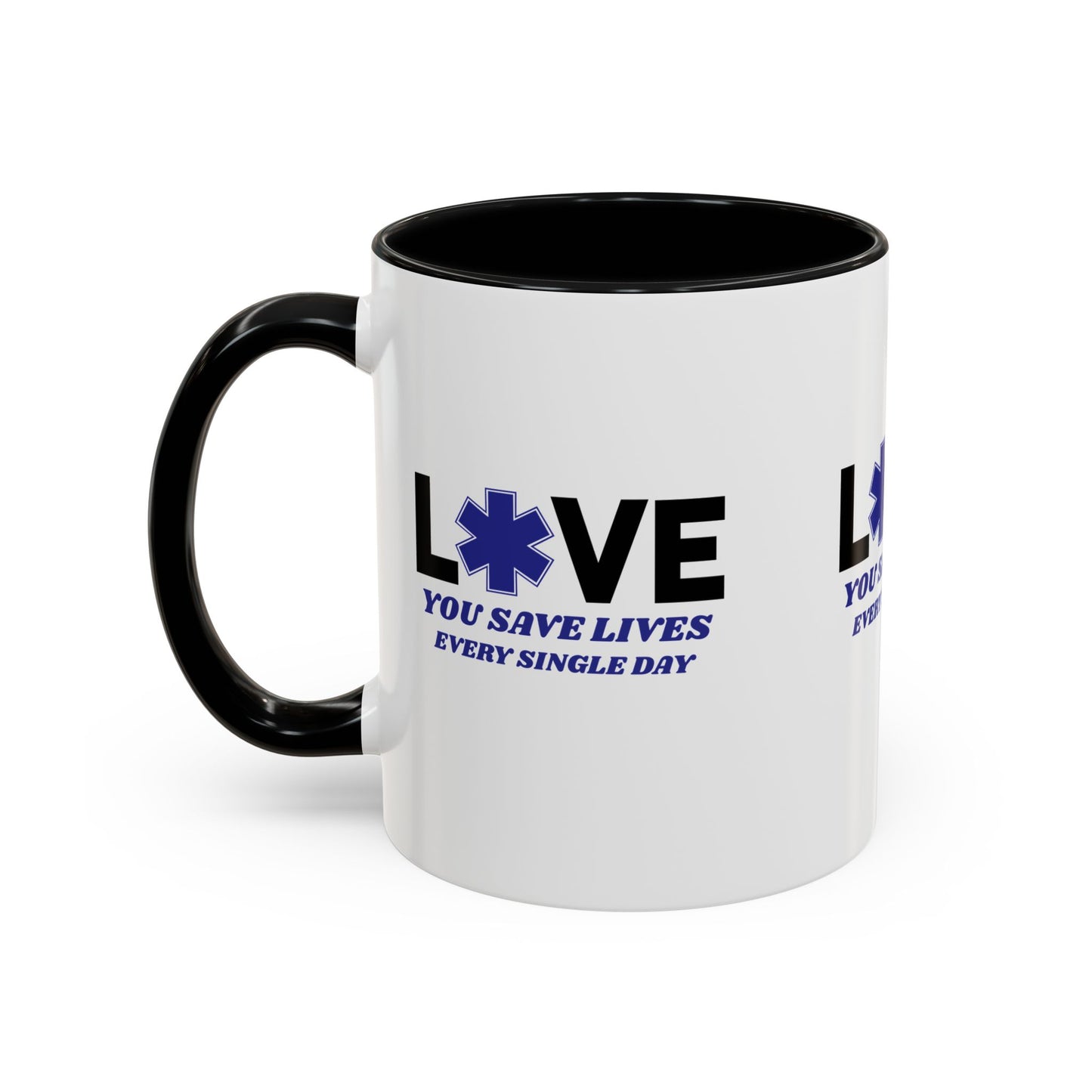EMS Accent Coffee Mug – You save lives every single day