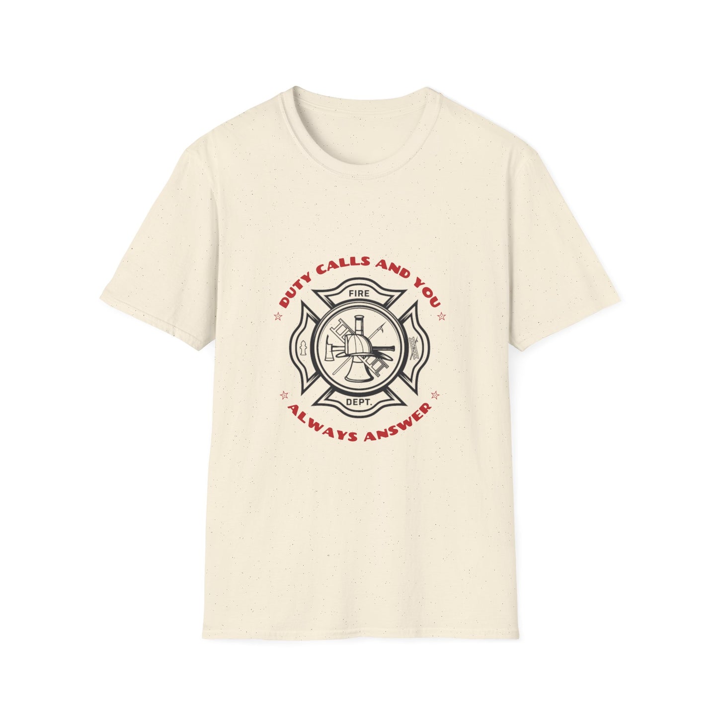 Firefighter Softstyle T-Shirt – Duty calls, and you always answer
