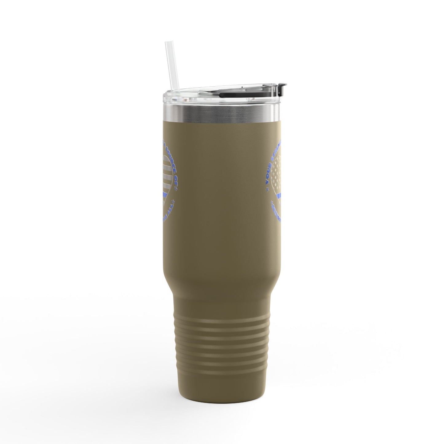 Police Insulated Travel Mug, 40oz – Your strength is a source of security for us all