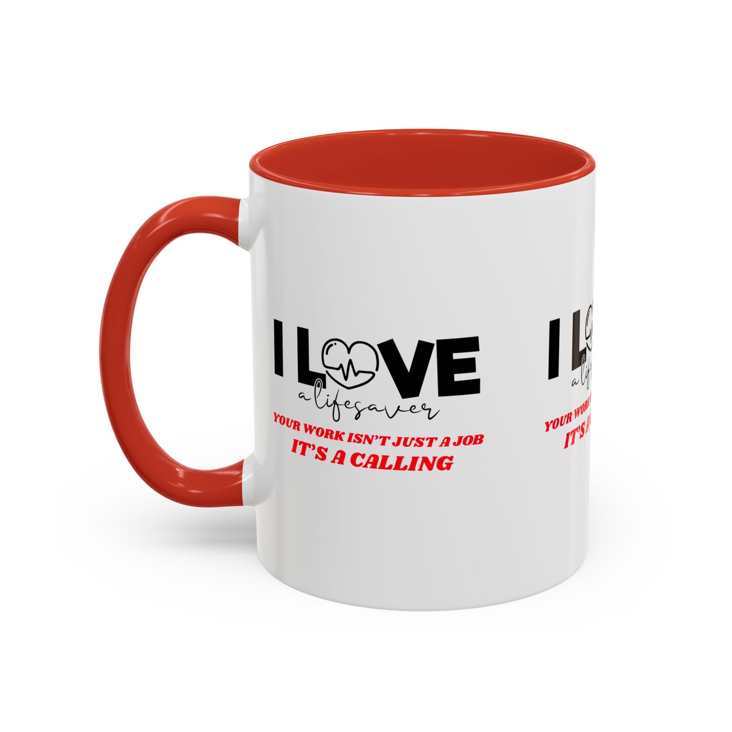 EMS Accent Coffee Mug – Your work isn’t just a job, it’s a calling