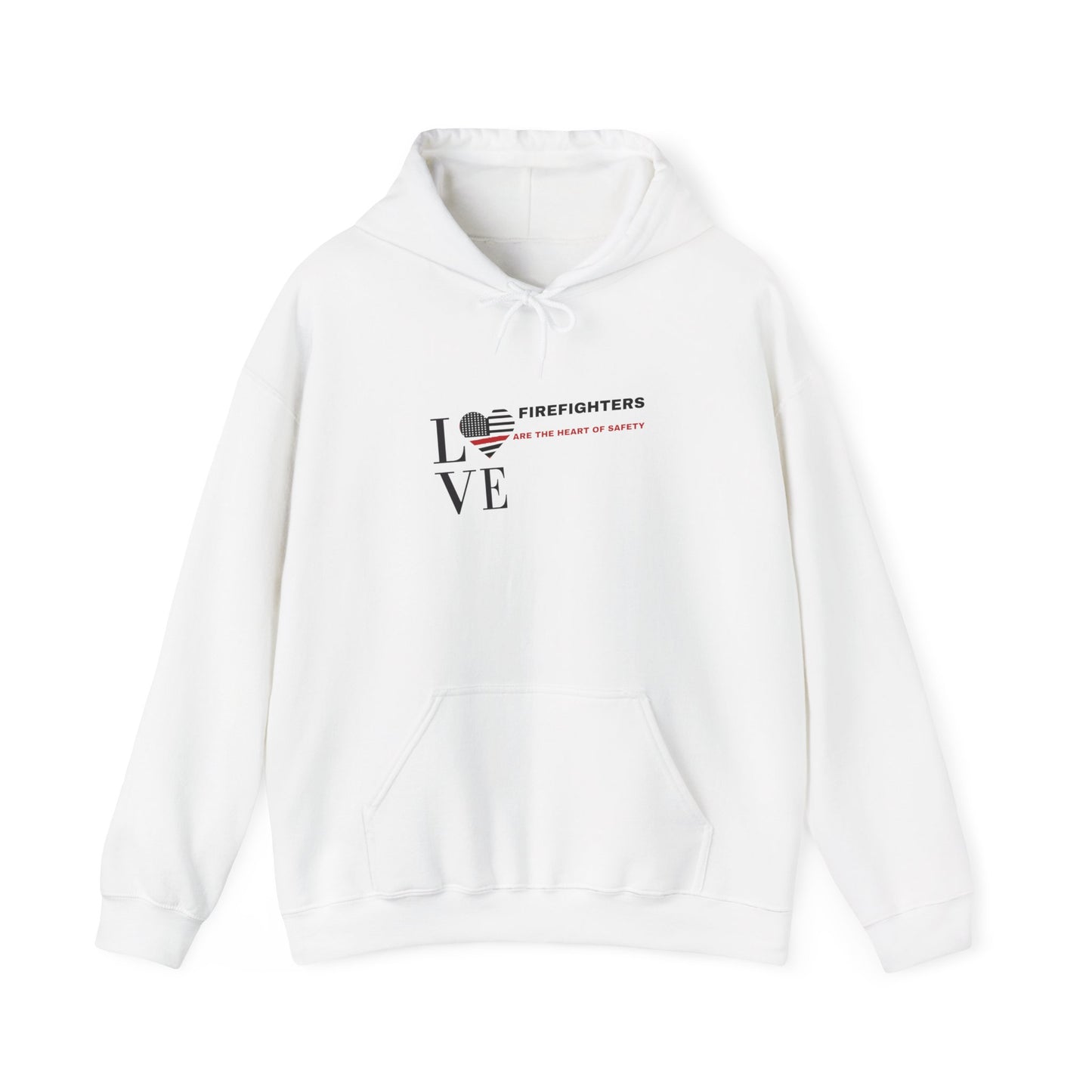Firefighter Hooded Sweatshirt – Firefighters are the heart of safety