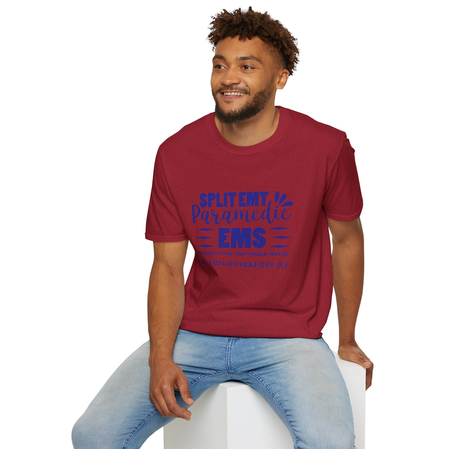 EMS Inspiration Softstyle T-Shirt – Without EMS, the world would be a much darker place
