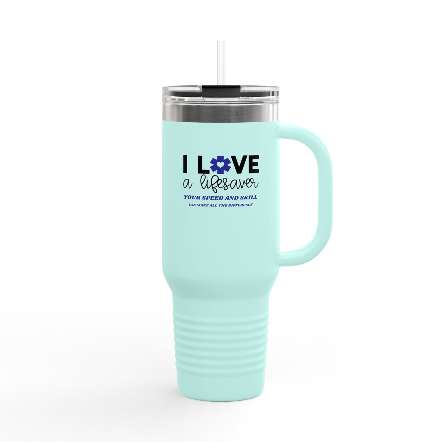 EMS Insulated Travel Mug, 40oz - Your speed and skill can make all the difference