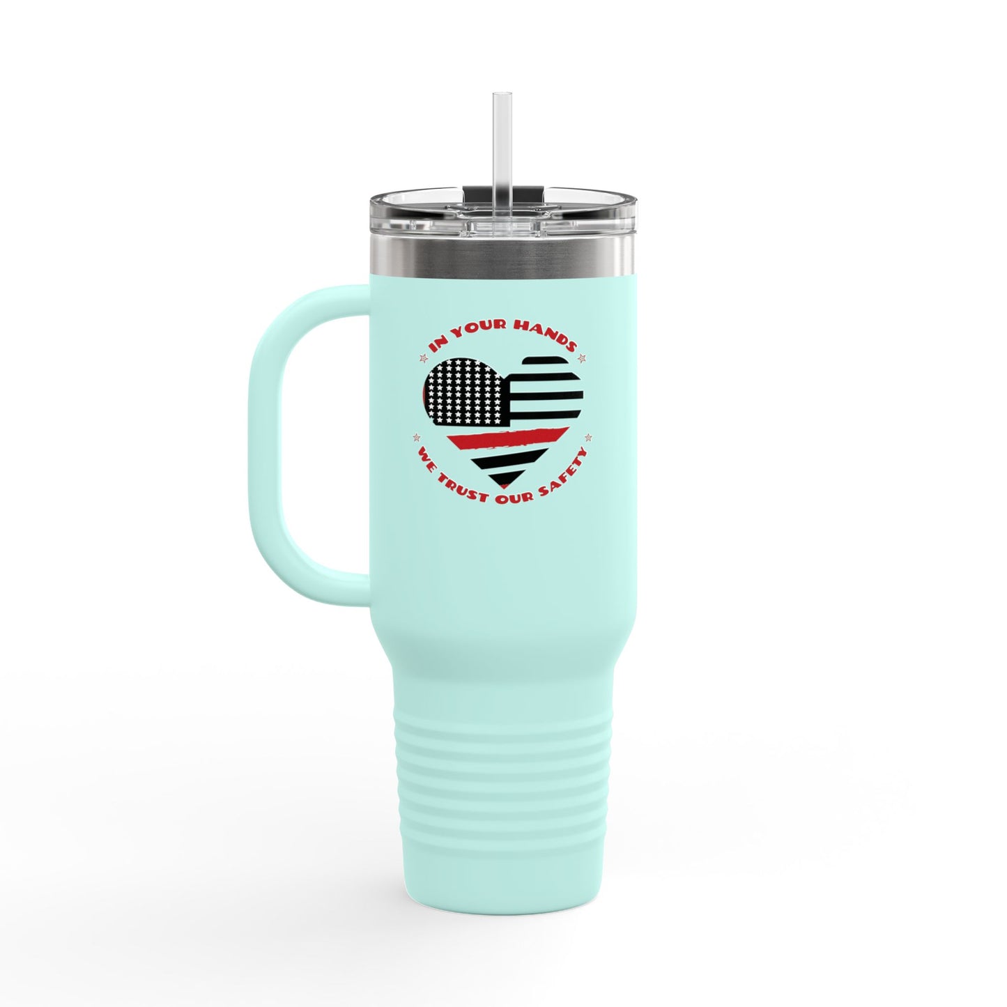Firefighter Insulated Travel Mug, 40oz – In your hands, we trust our safety