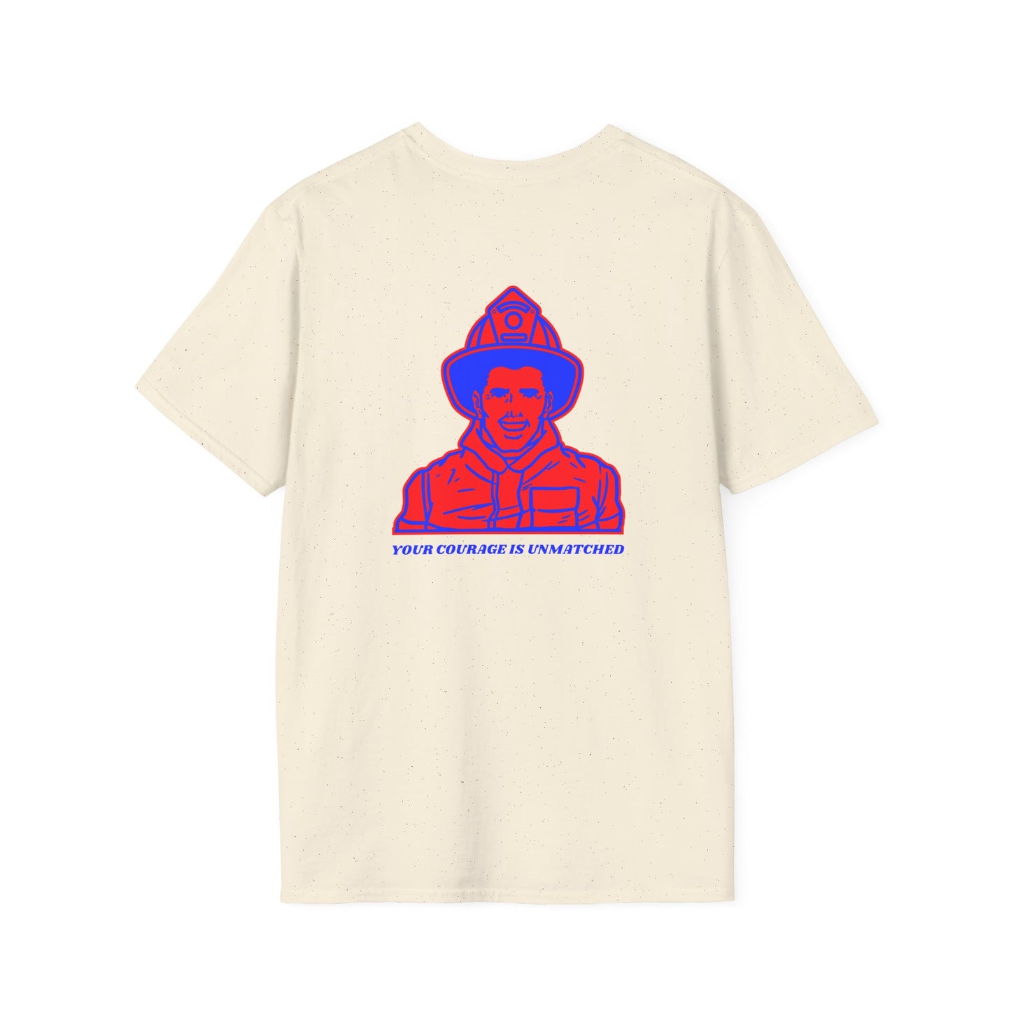 Firefighter Softstyle T-Shirt – Your courage is unmatched