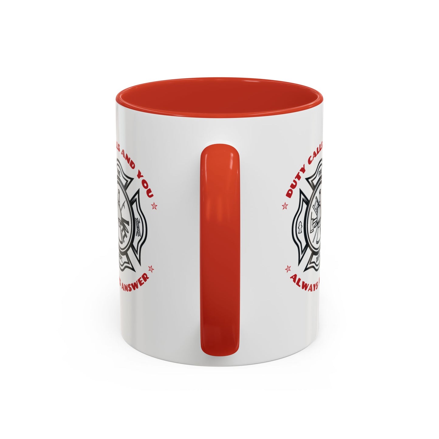 Firefighter Accent Coffee Mug – Duty calls, and you always answer