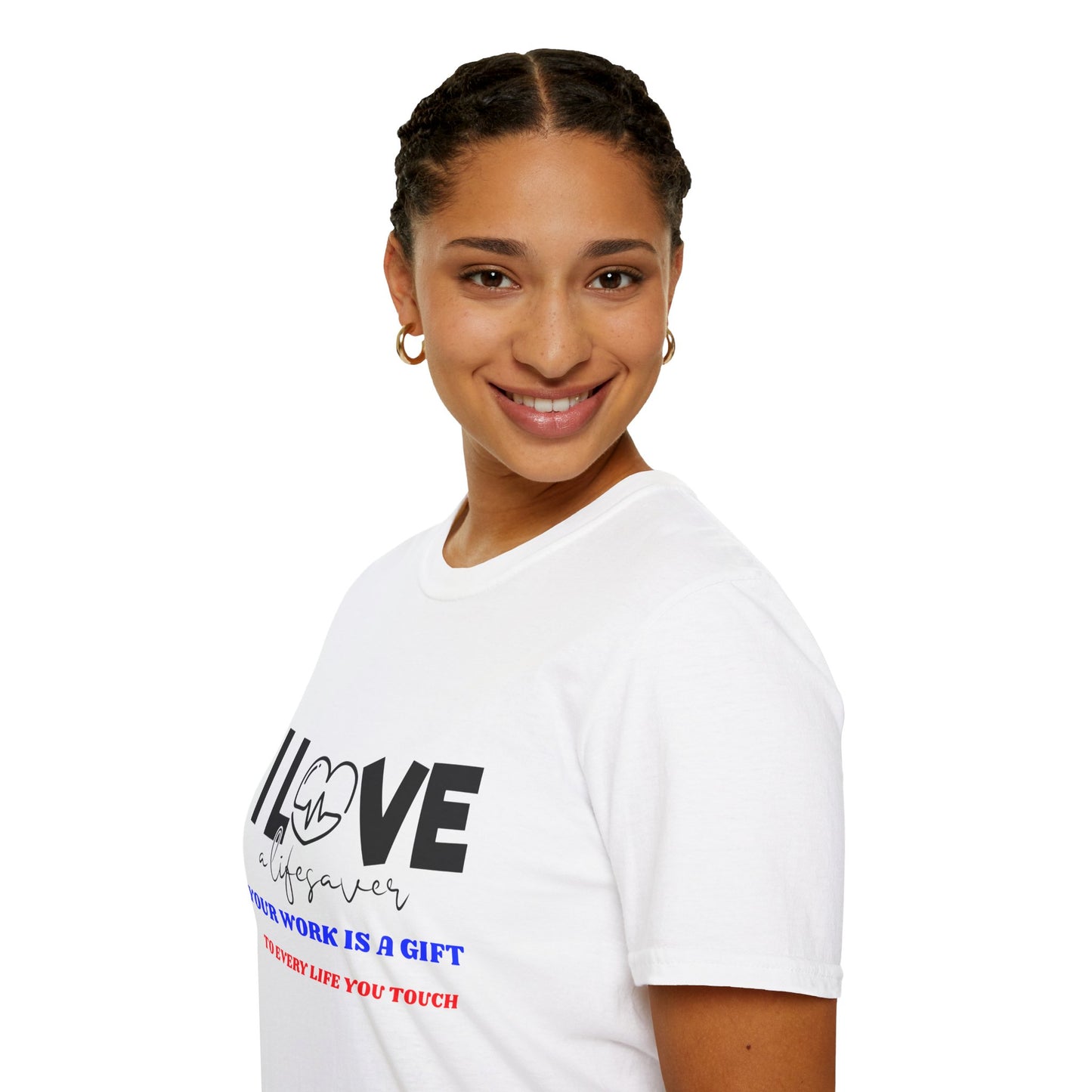 EMS Inspiration Softstyle T-Shirt – Your work is a gift to every life you touch