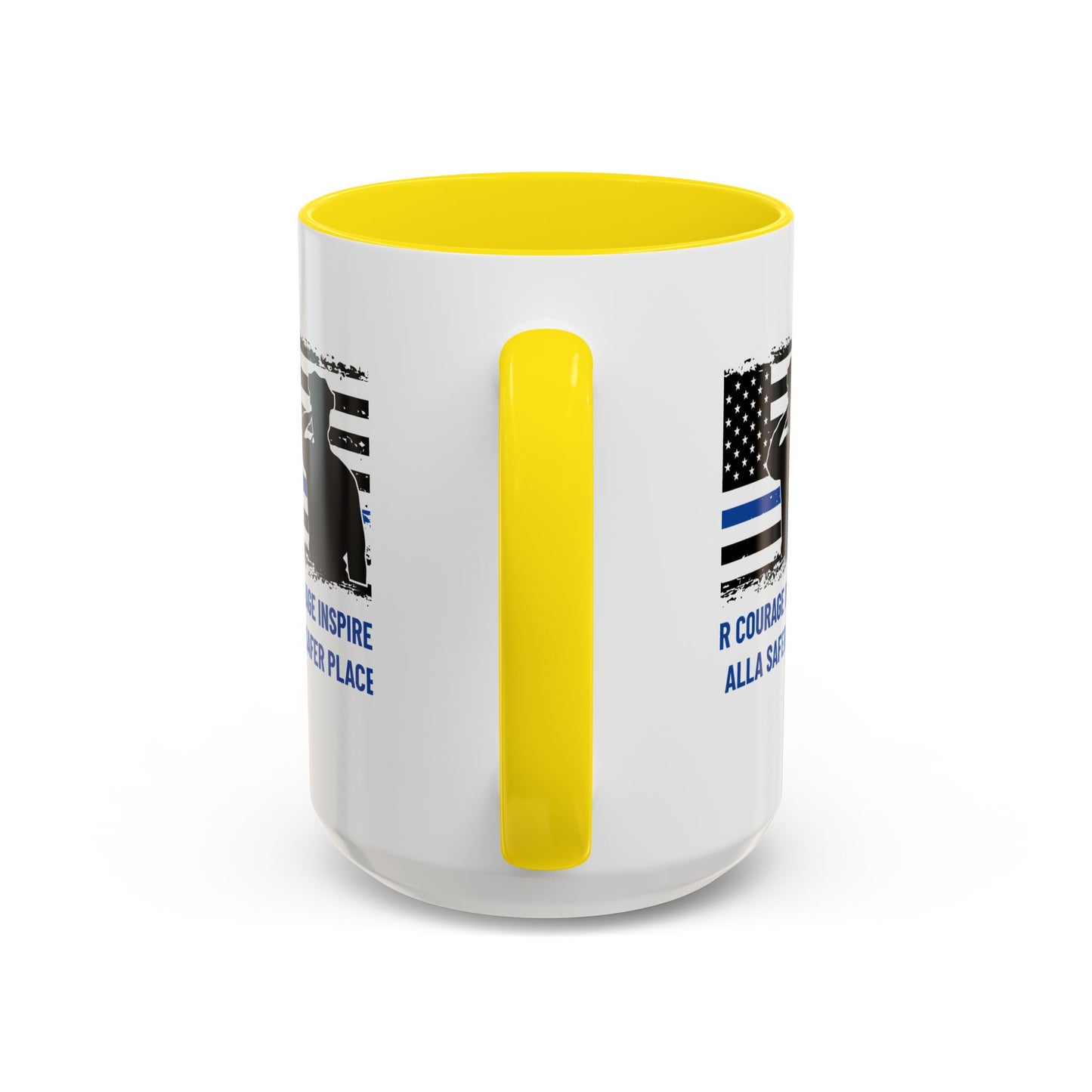Police Accent Coffee Mug – Your courage inspires us all